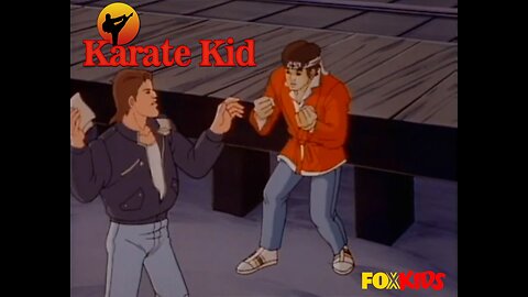 The Karate Kid Cartoon Funny Moments - You ain't pickin a Fight Geek,this Fight's Picking you