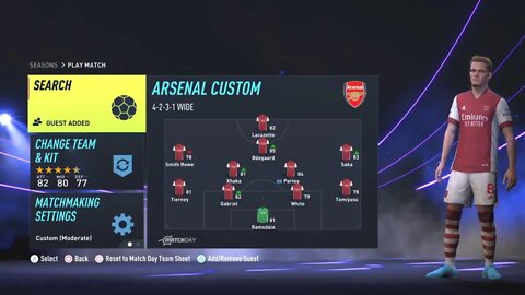 FIFA 22 Seasons Division 2 to 1 With Arsenal LIVE - PS5 60fps - Co Op - Stealth Danger, Pure