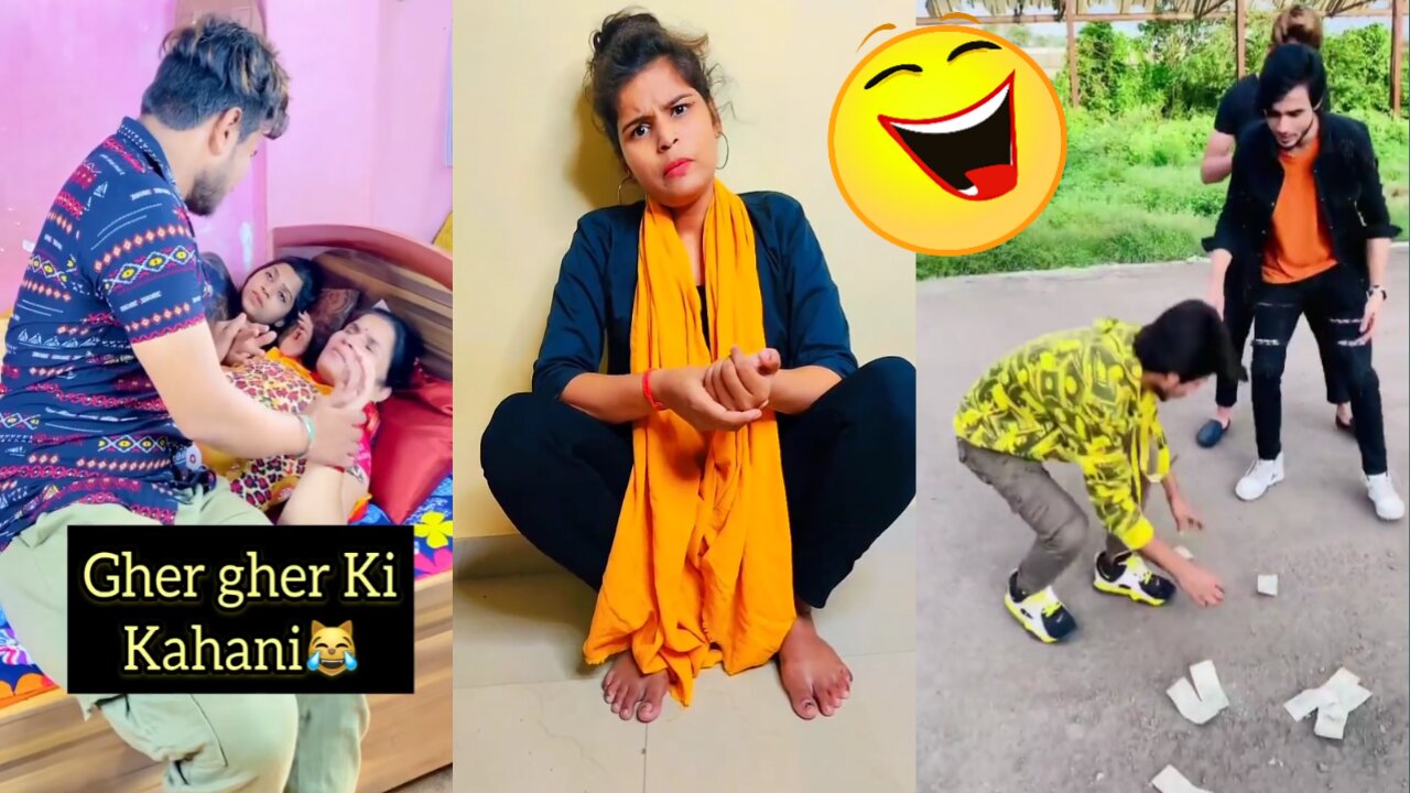 komal upadhyay and Kishan upadhyay best Hindi funny and comedy video 2021