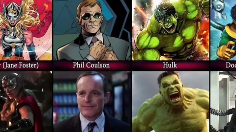 Marvel Comics vs Movies