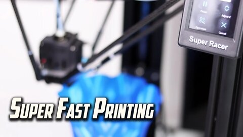 FLSUN Super Racer Review - Large Delta 3D Printer