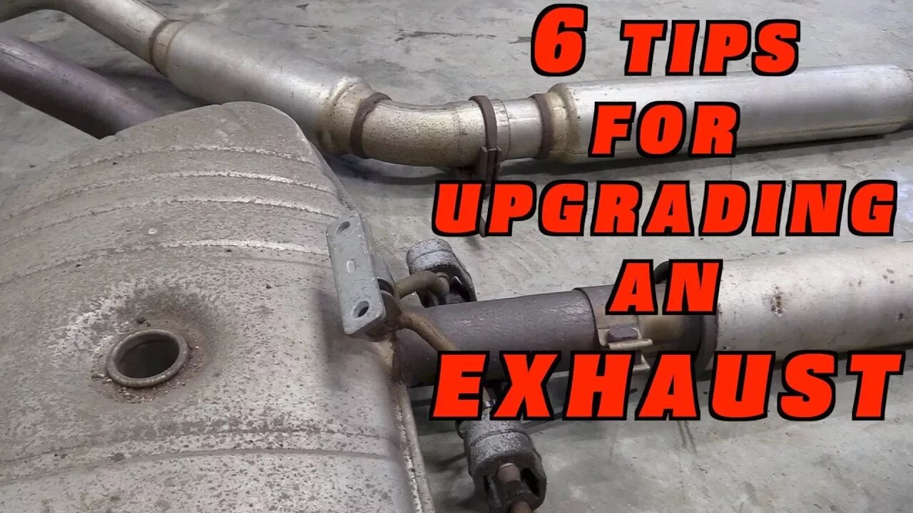 6 Tips to Upgrade an Exhaust System