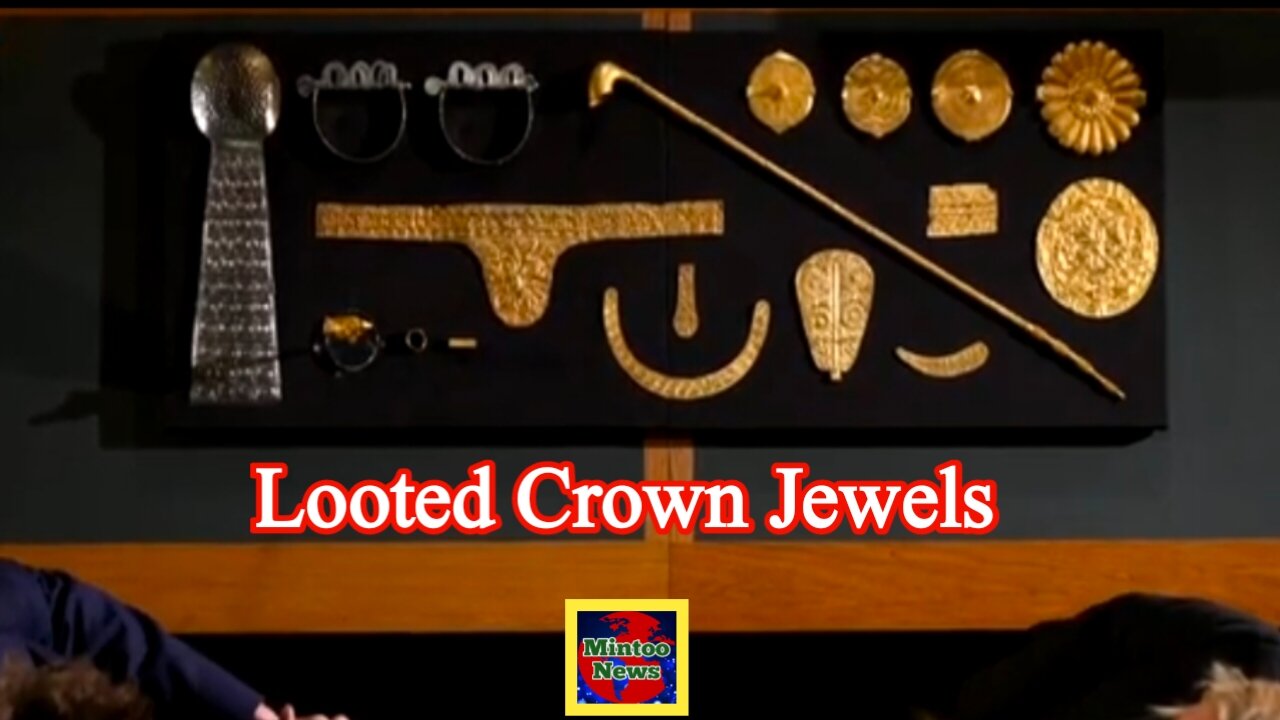 'Crown jewels' looted by British soldiers returned to Ghana on loan