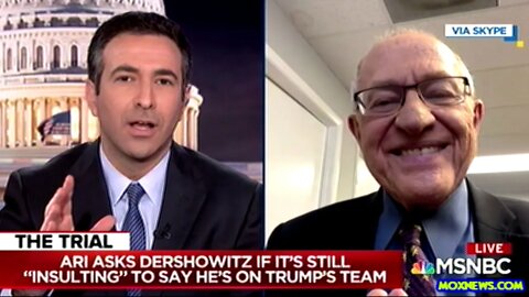 Alan Dershowitz Explains His Role In The Trump Impeachment Trial!