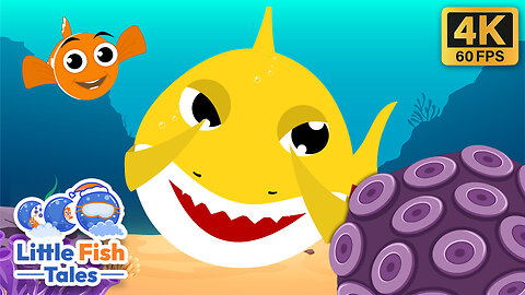 Peekaboo! Baby Shark | Baby Song | Little Fish Tales | #babyshark #fish