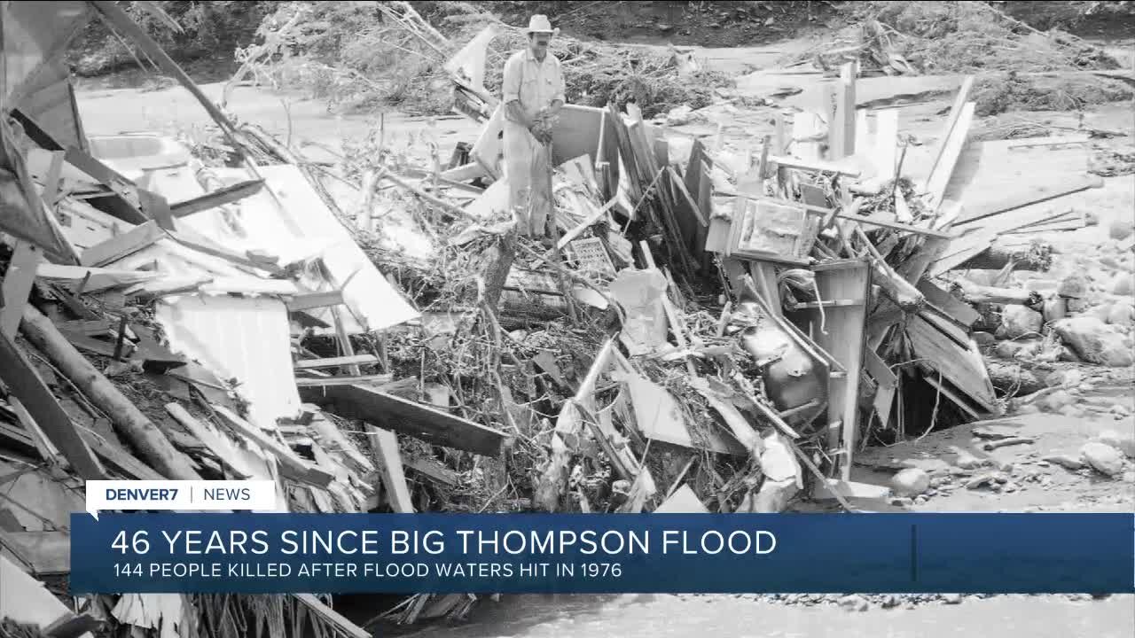 46 years since Big Thompson flood that killed 144 people