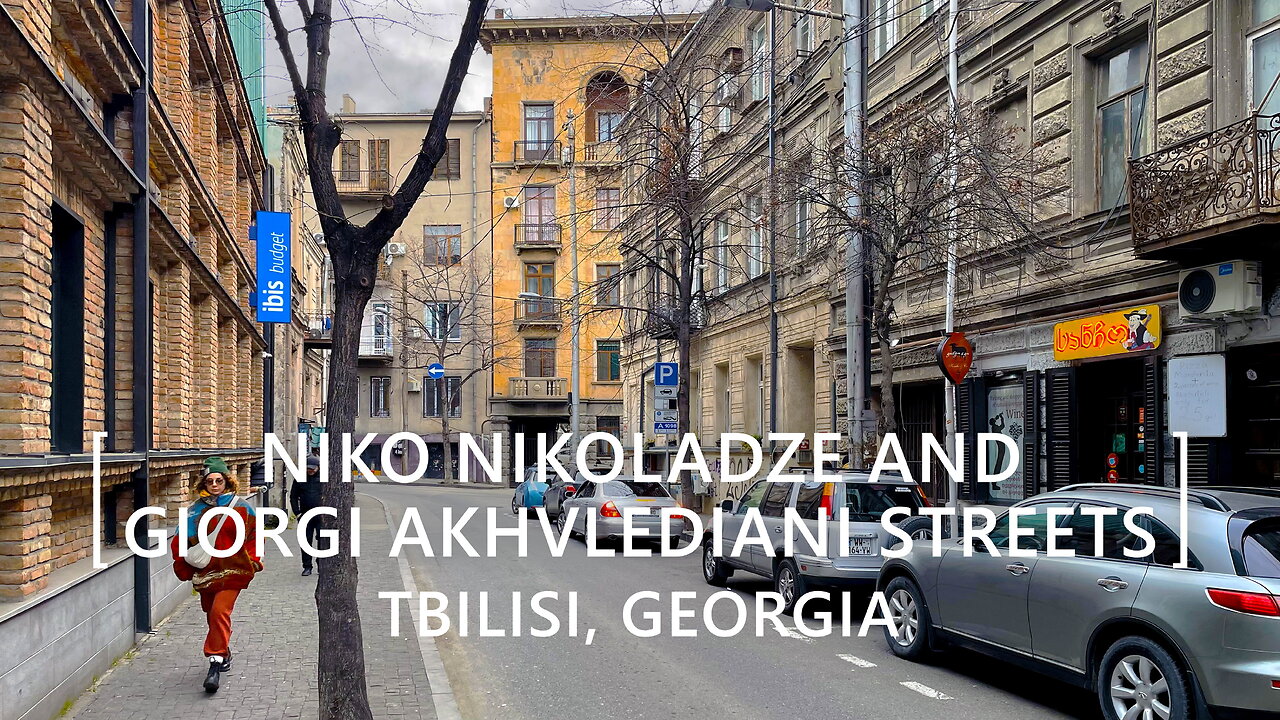 Tbilisi Walks: Niko Nikoladze and Giorgi Akhvlediani Streets