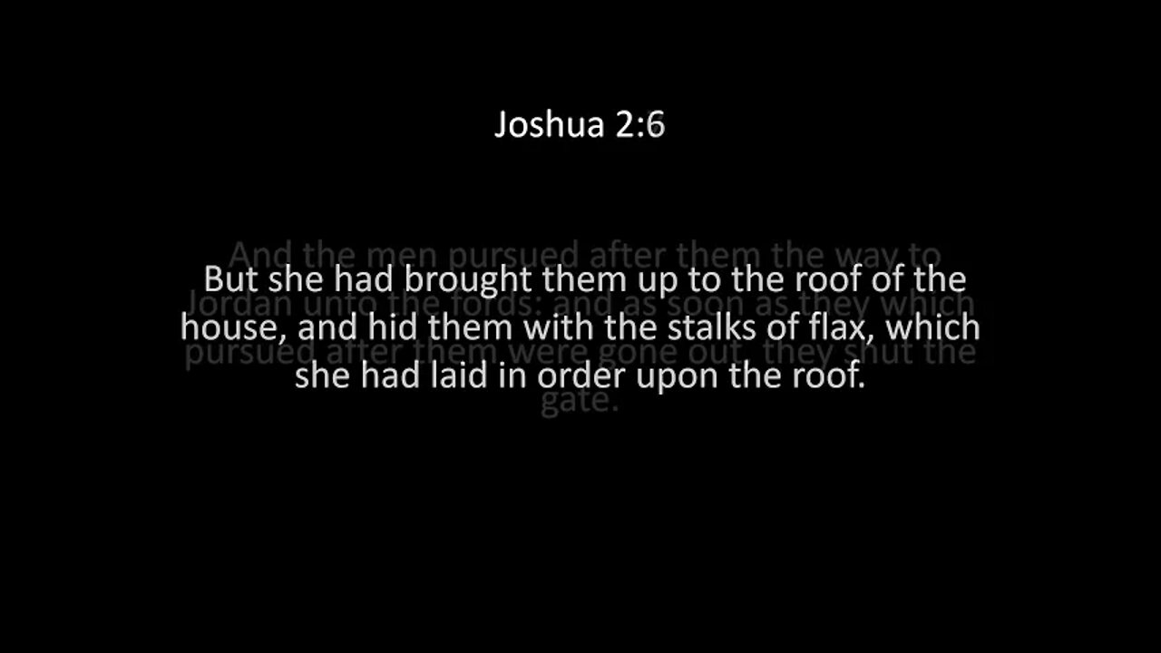 Joshua Chapter 2