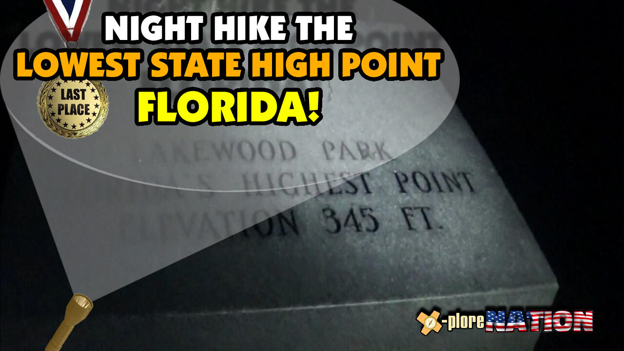 US State Highpointing: Britton Hill, highest point in Florida.