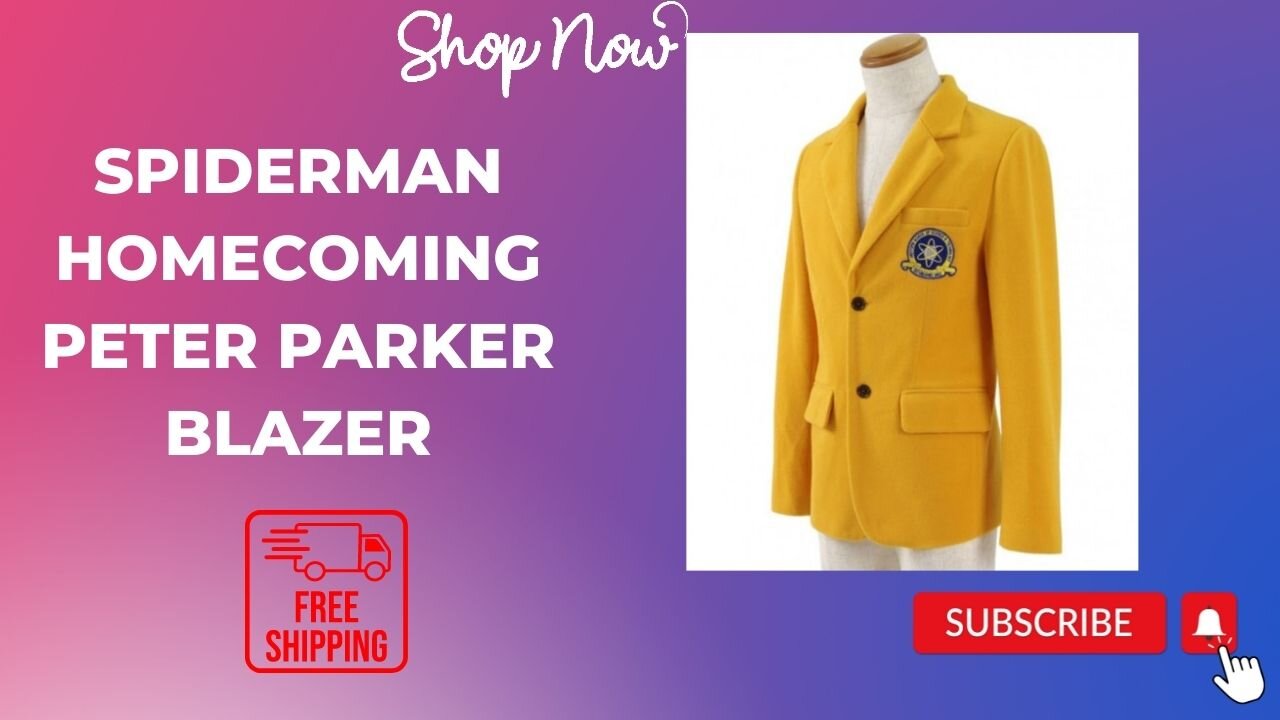 SPIDERMAN HOMECOMING PETER PARKER (TOM HOLLAND) BLAZER