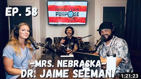 Ep. 58 - Mrs. Nebraska Dr. Jaime Seeman talks Titan Games, Pageants, writing a book & HER LEGACY!