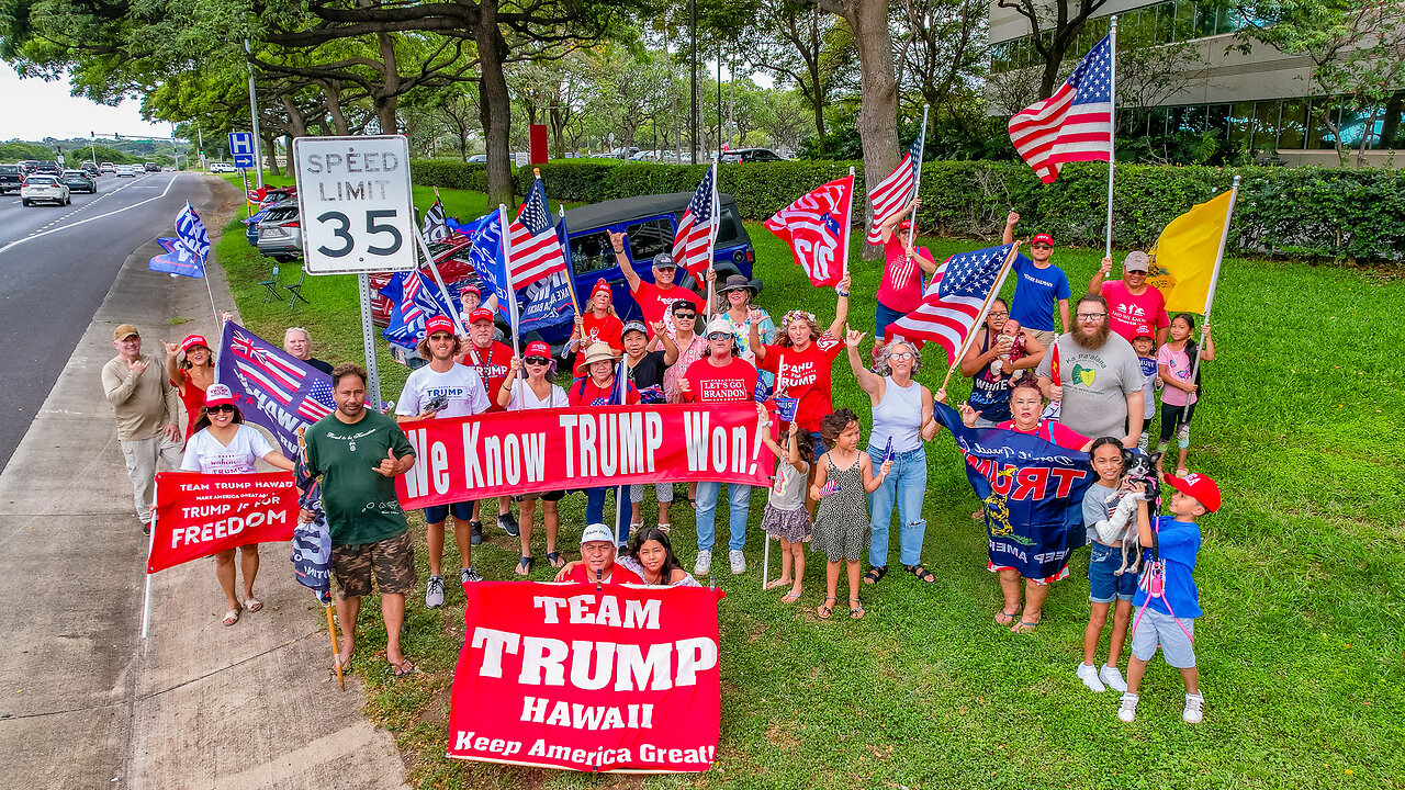 Stand with Trump Convoy and Rally | Oahu, Hawaii | 4/1/2023