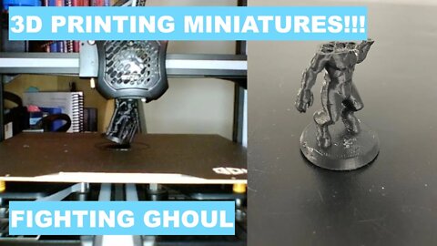 Fighting Ghoul | 3D Printing Minis