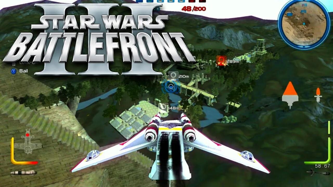 Flying the LAAT Gunship in the Unreleased Battlefront 3