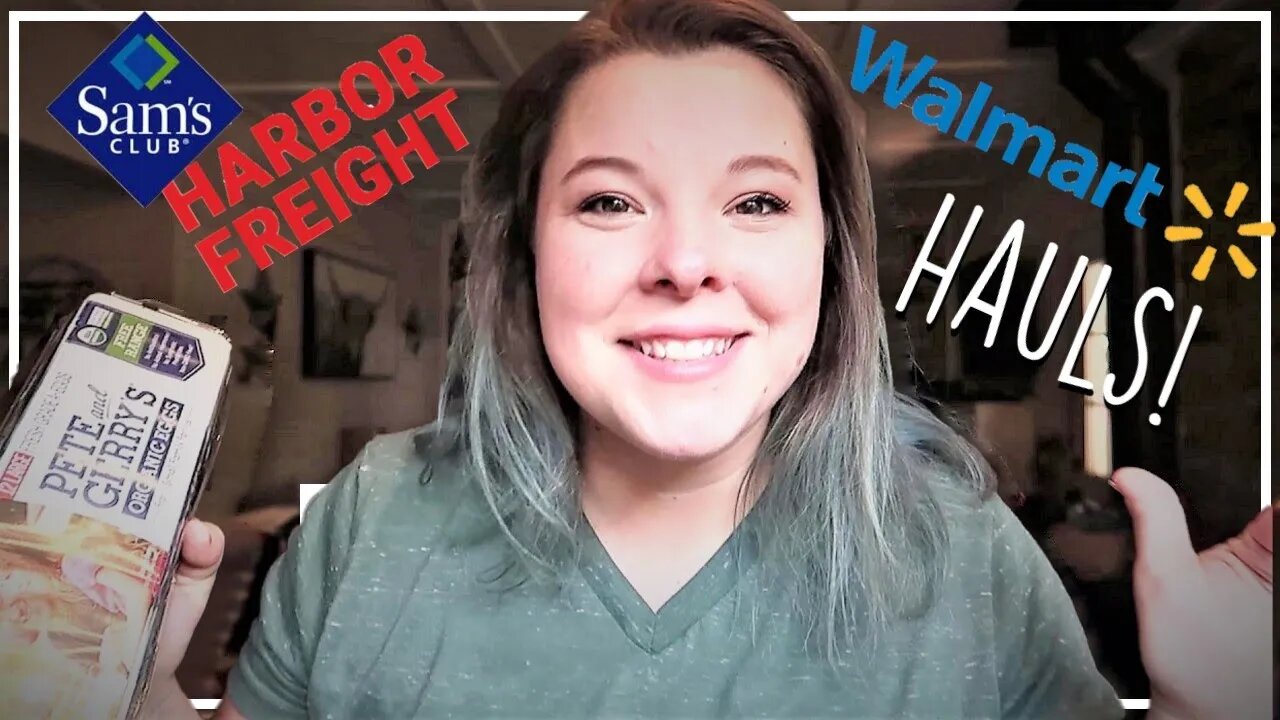 Bi-Weekly Grocery Haul and Mini Project Haul//Sam's Club//Walmart//Harbor Freight