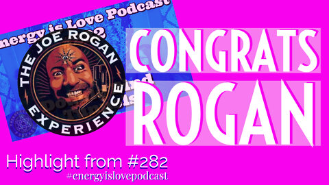 Congrats Rogan