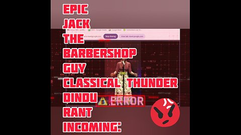 Epic Jack The Barbershop Guy Classic Thunder Rant