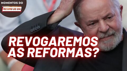 Propostas de Lula está nas mãos da Federação Partidária | Momentos