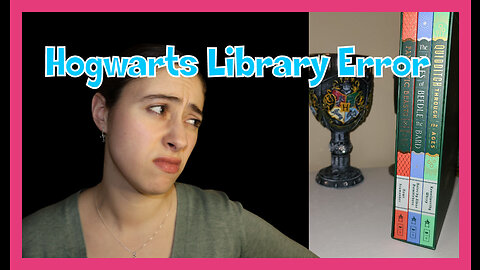 Let's Talk Books: Harry Potter Hogwarts Library Mistake
