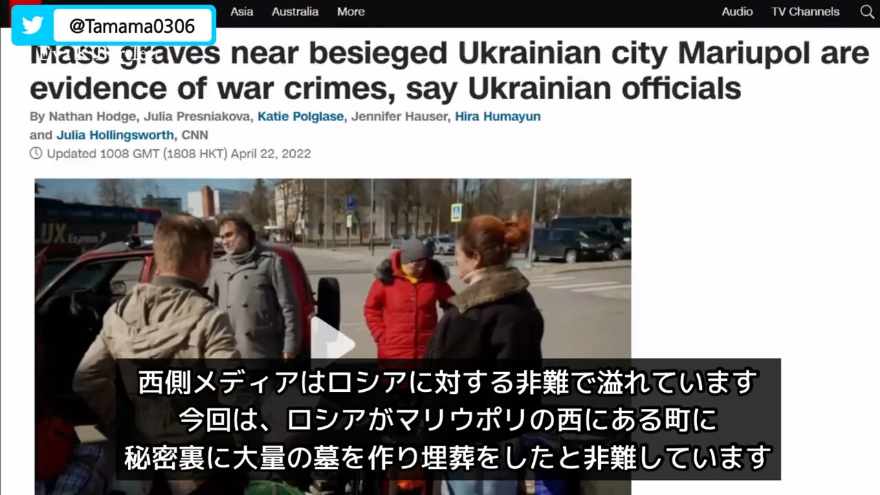 西側諸国（日本含む）のロシアに関するフェイクニュース