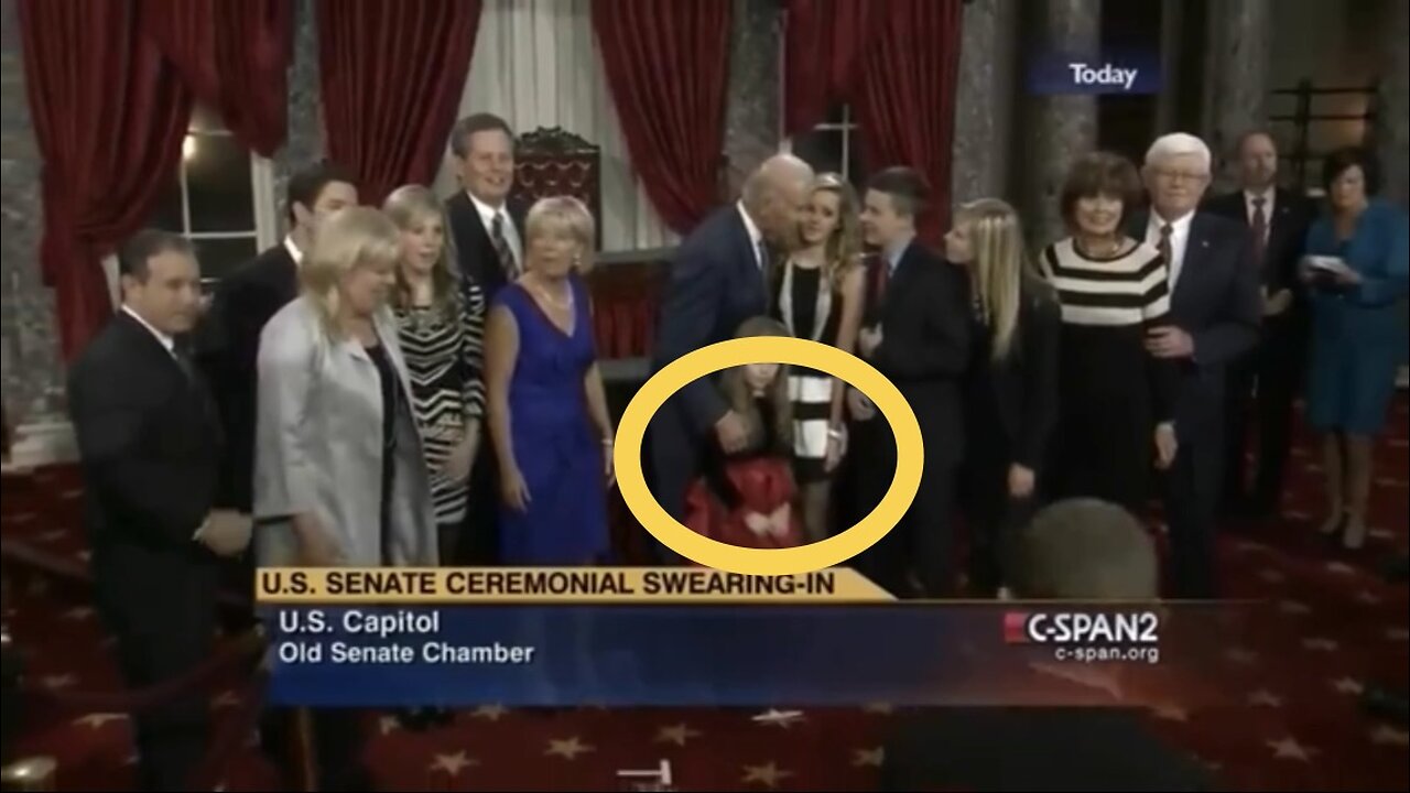 Biden Appears To Pinch Little Girl’s Breast