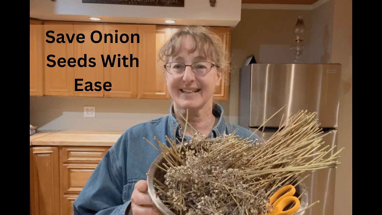 5-Minute Onion Seed Saving Hack for Busy Gardeners