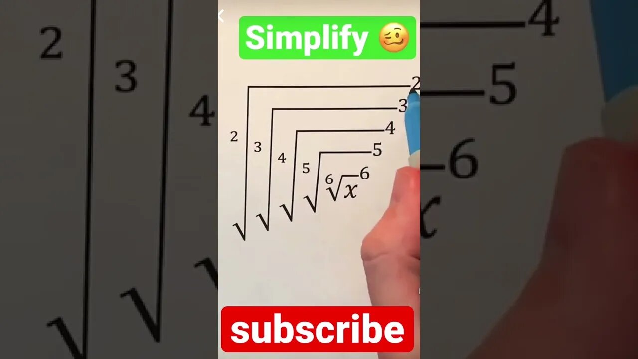 Multiple rational simplification in algebra math.