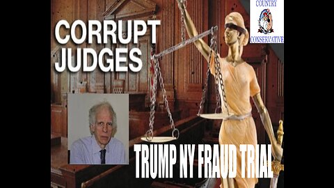 TRUMP'S FRAUD TRIAL IN NEW YORK IS ONLY SHOWIING THE CORRUPTION BY JUDGE ENGORON AND LETITIA JAMES!!