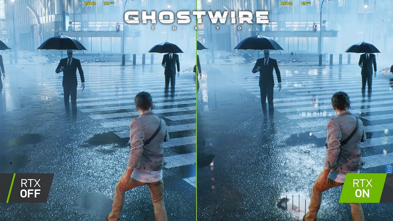 Ghostwire Tokyo - RTX On vs Off - Graphics - Performance Comparison | Game Play Zone