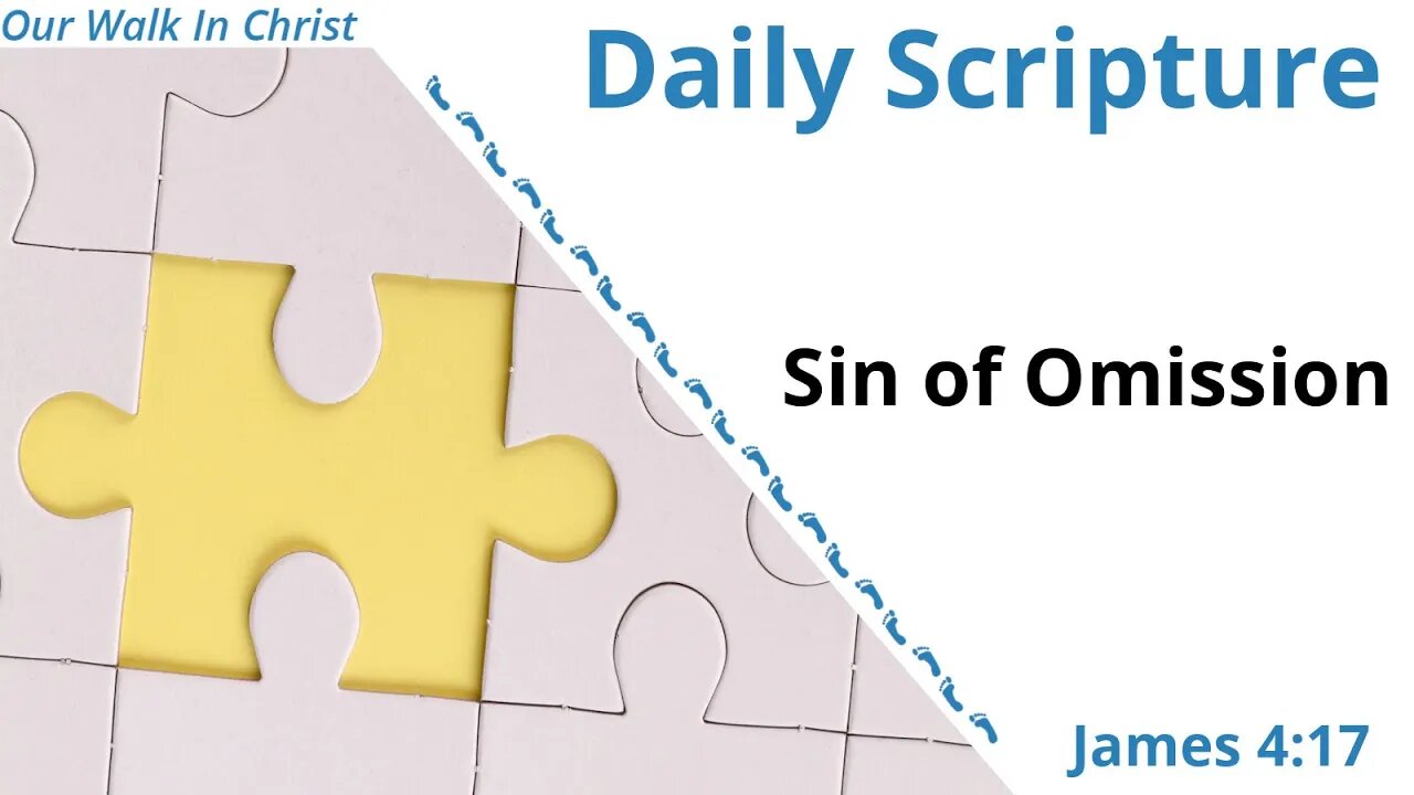 Sins of Omission | James 4:17