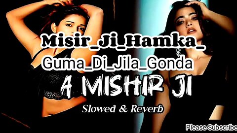 मिसिर_जी_हमका_घुमा_दी_जिला_गोंडा____Misir_Ji_Hamka_Guma_Di_Jila_Gonda Slowed Reverb song Lofi#gonda