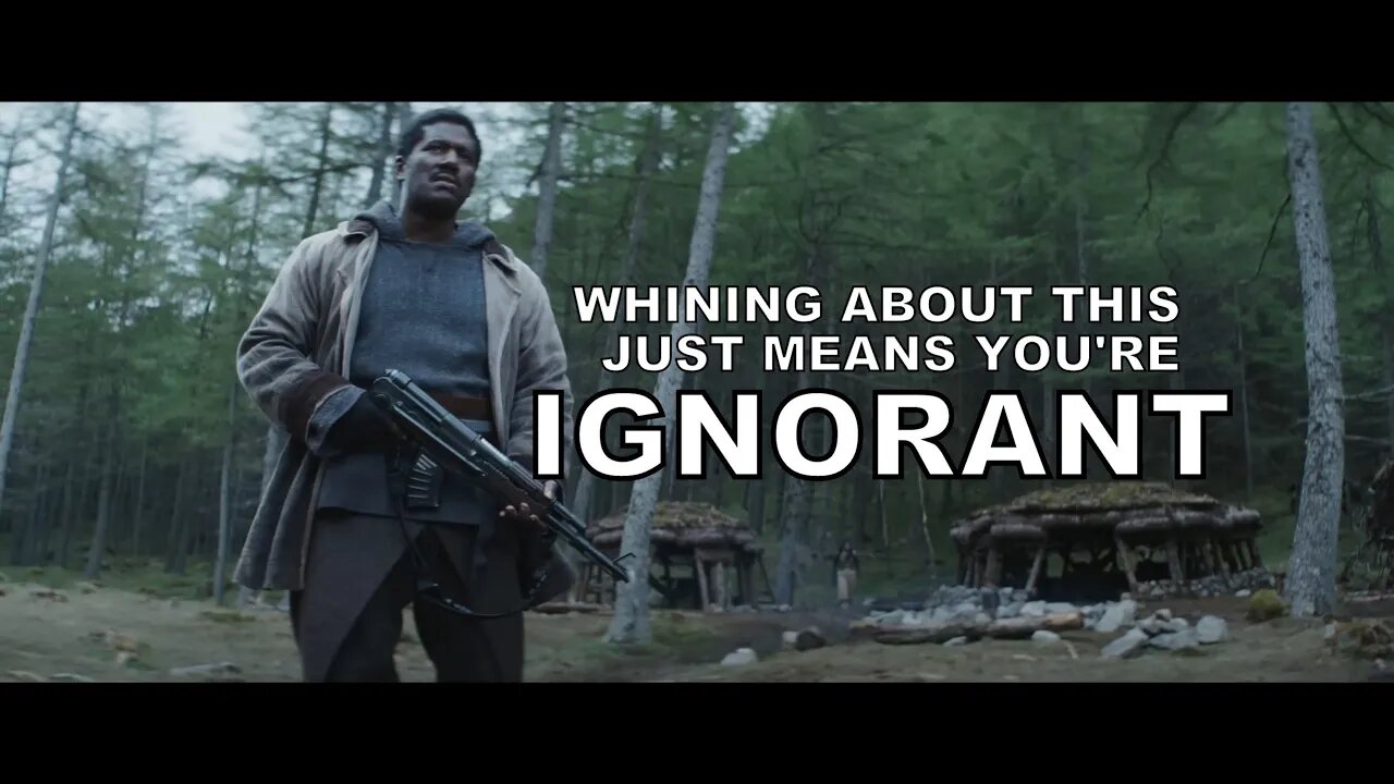 You're seriously going to whine about an AK-47 showing up in Star Wars Andor? REALLY?