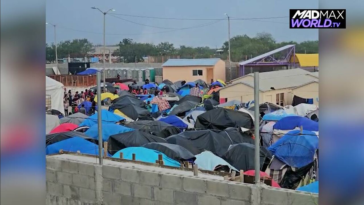 WATCH: Migrant Camps Grow Across Rio Grande From McAllen, Texas