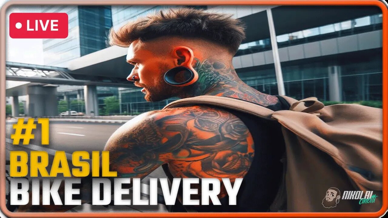 DELIVERY BIKE IFOOD / RAPPI / UBER EATS | eaeniko irl #01