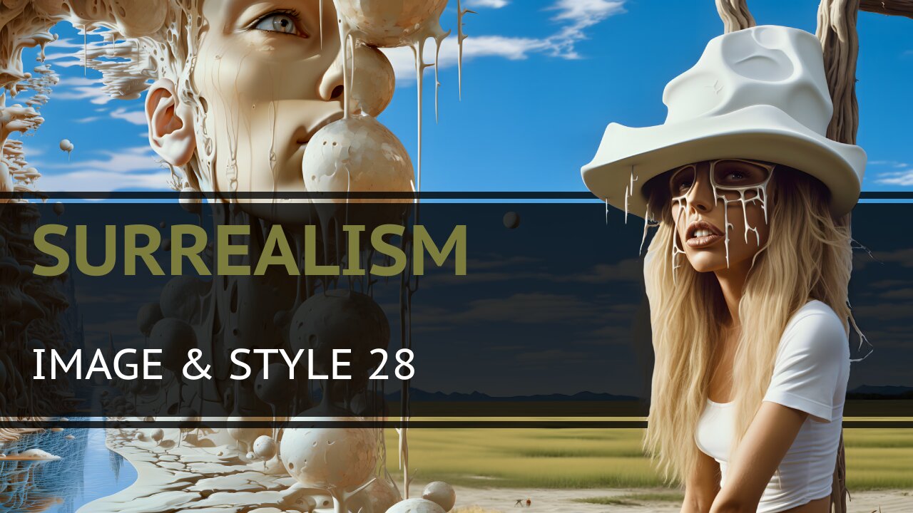 Surrealism - Adding Style to an Image in MidJourney 5.2 - Image & Style 28