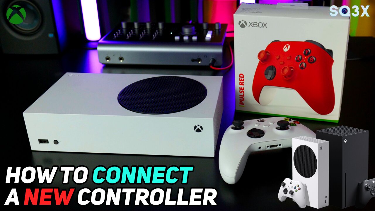 How To CONNECT A NEW CONTROLLER to your XBOX SERIES X|S 🎮