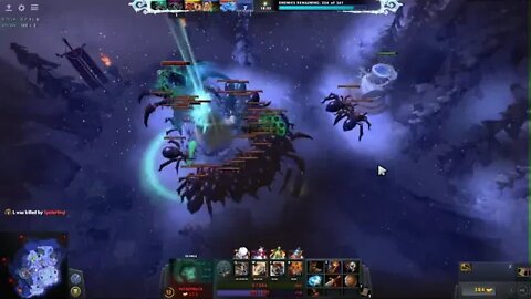 Dota 2 Frostivus 2018 bone flecther gameplay!