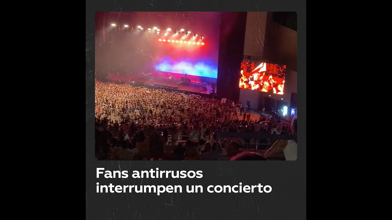 Interrumpen un concierto de ‘The Killers’ en Georgia por un baterista ruso