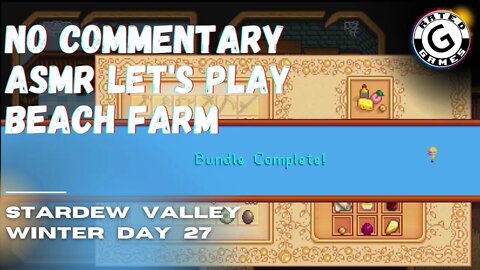 Stardew Valley No Commentary - Family Friendly Lets Play on Nintendo Switch - Winter Day 27