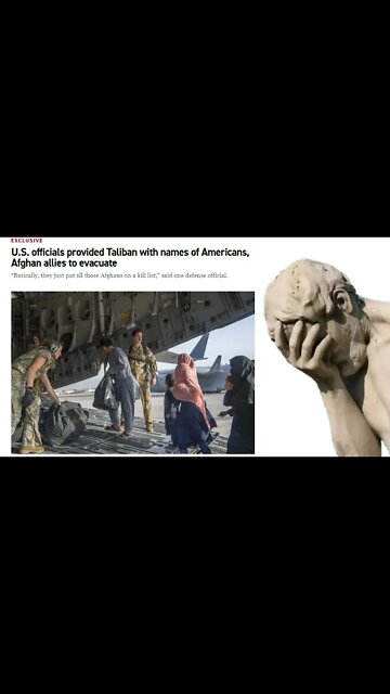 U.S. Officials Provided Taliban With Names Of Americans And Afghan Allies #Shorts