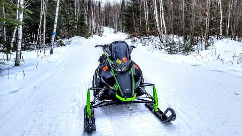 ZR6000 For Sale! | Lincoln / Langlade Co. Snowmobile Trail Report 3/7/2022