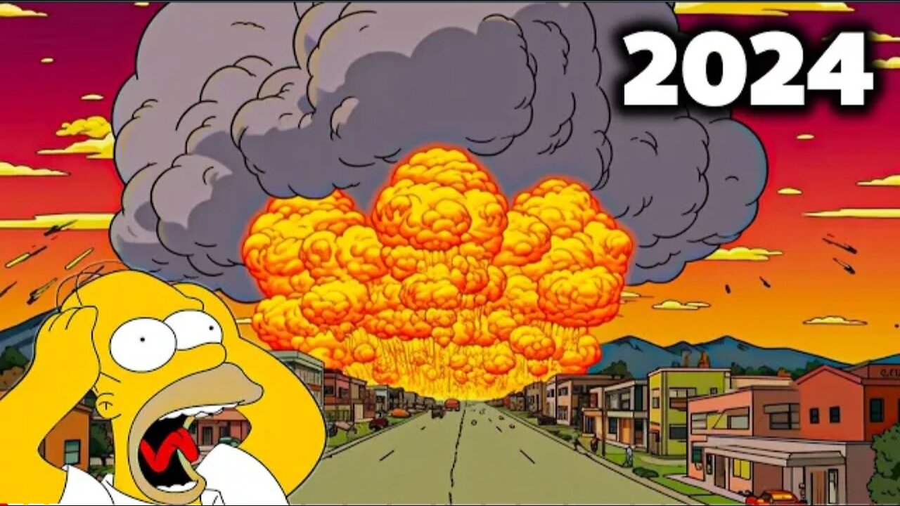 Simpsons predictions for 2024 are insane!