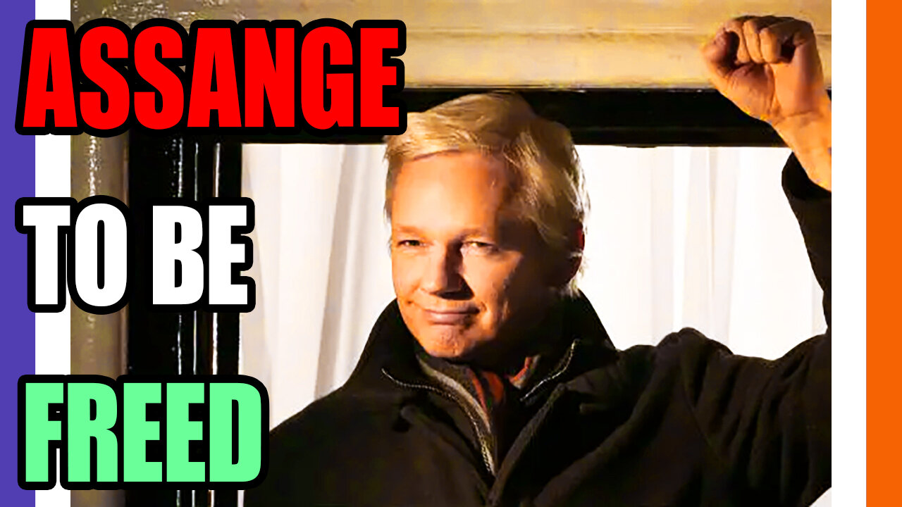 🚨BREAKING: Julian Assange Has Been FREED 🟠⚪🟣