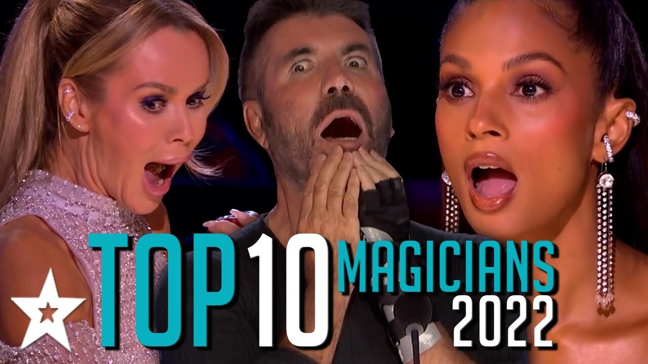 TOP TEN BEST MAGICIANS 2022 - Britain's and America's Got Talent! These Auditions STUNNED The Judges