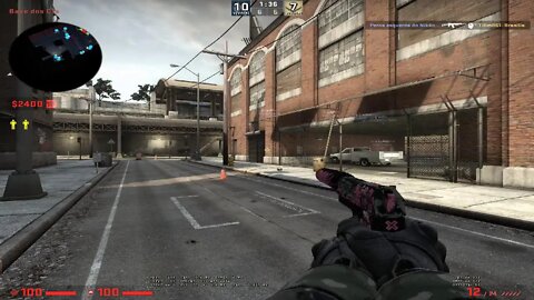 jogando cs go
