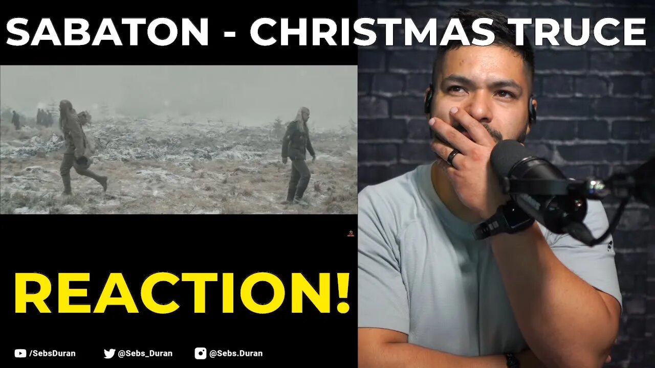 SABATON - Christmas Truce (Reaction!)