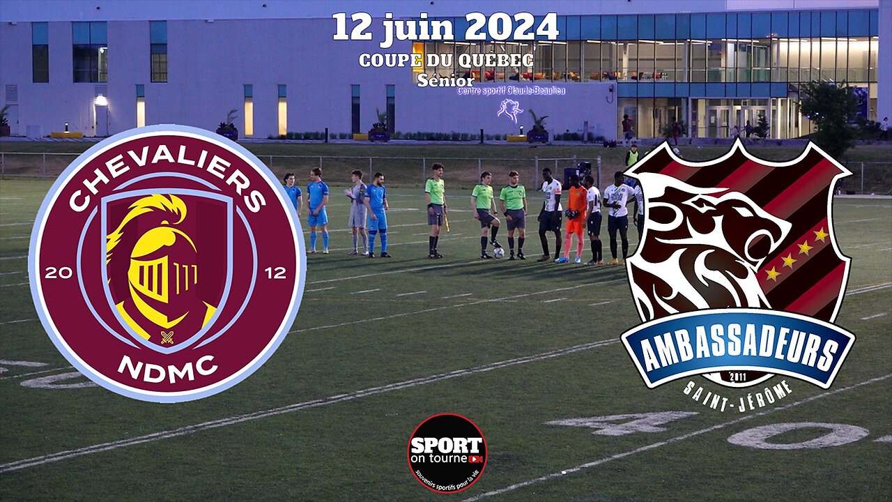 Faits saillants - Match du 12 juin 2024 - Chevaliers NDMC AAA vs Ambassadeurs St-Jérôme AA