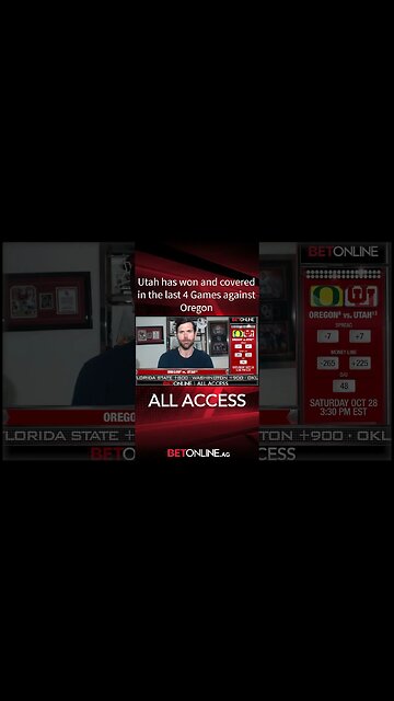 Will Utah extend their Home 'Win&Cover' streak over Oregon? #utahutes #oregonducks #ncaaf