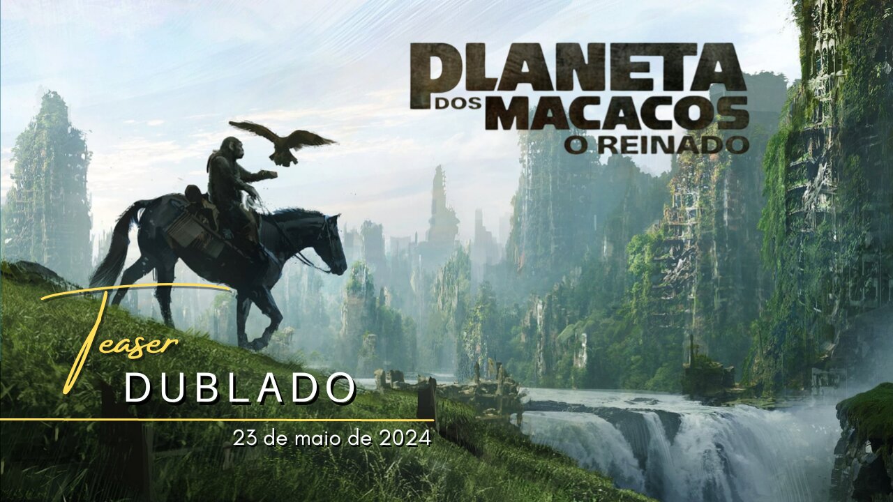 Planeta dos Macacos: O Reinado | Teaser trailer oficial dublado | 2024