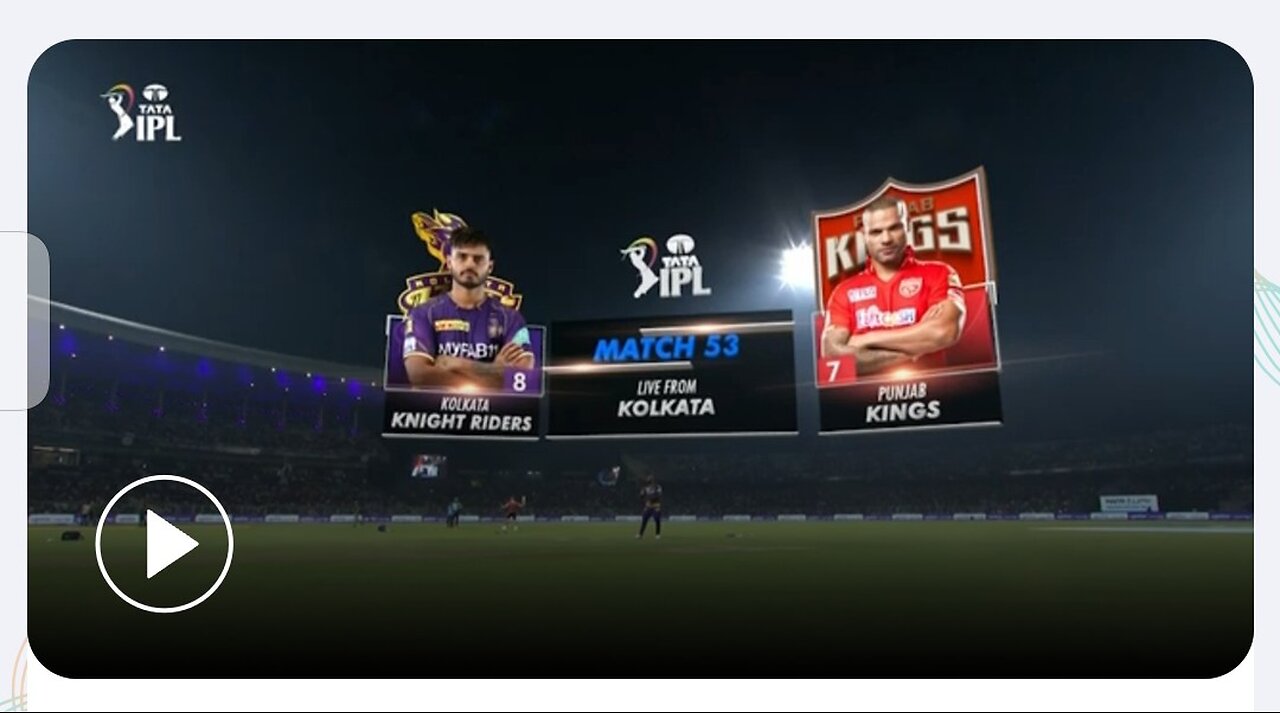 M53: KKR VS PBKS-MATCH HIGHLIGHTS